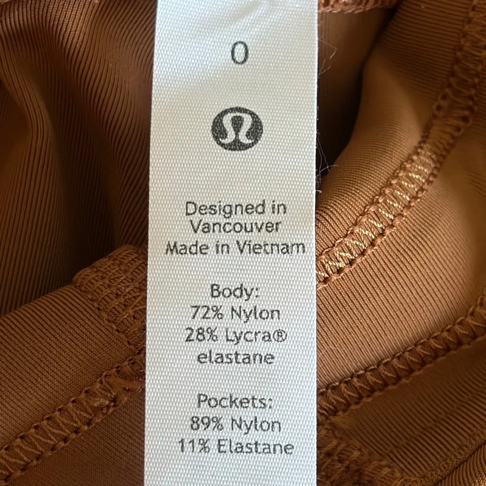 Lululemon Power Thru High Rise Tight 25